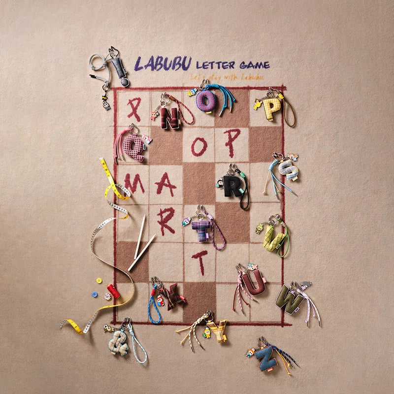 THE MONSTERS Pin for Love Series-Letter Pendant Blind Box (N-Z) OPEN